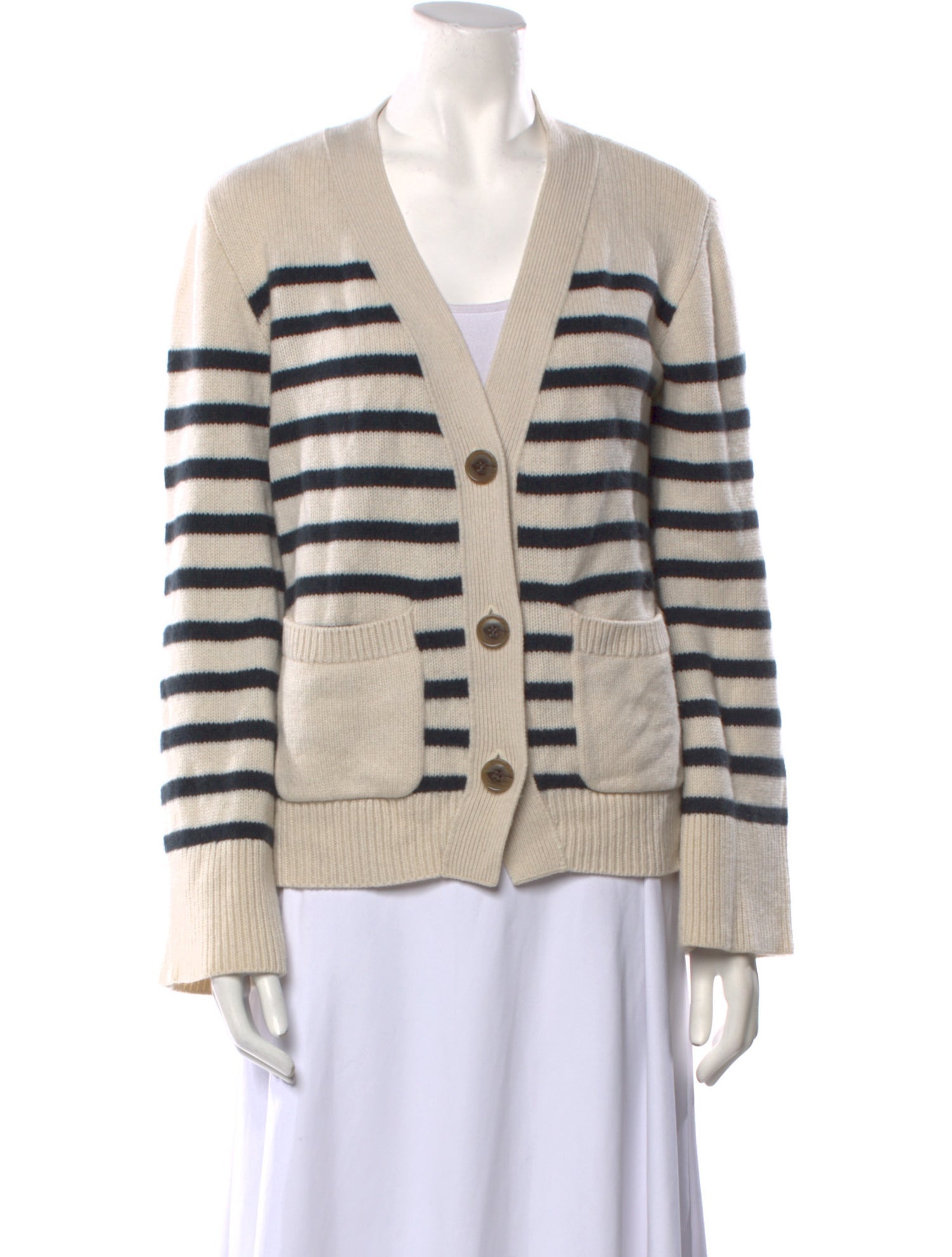 Lisa Yang Cashmere Striped Sweater