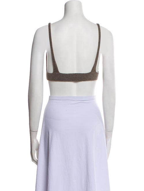 Lisa Yang Cashmere V-Neck Crop Top