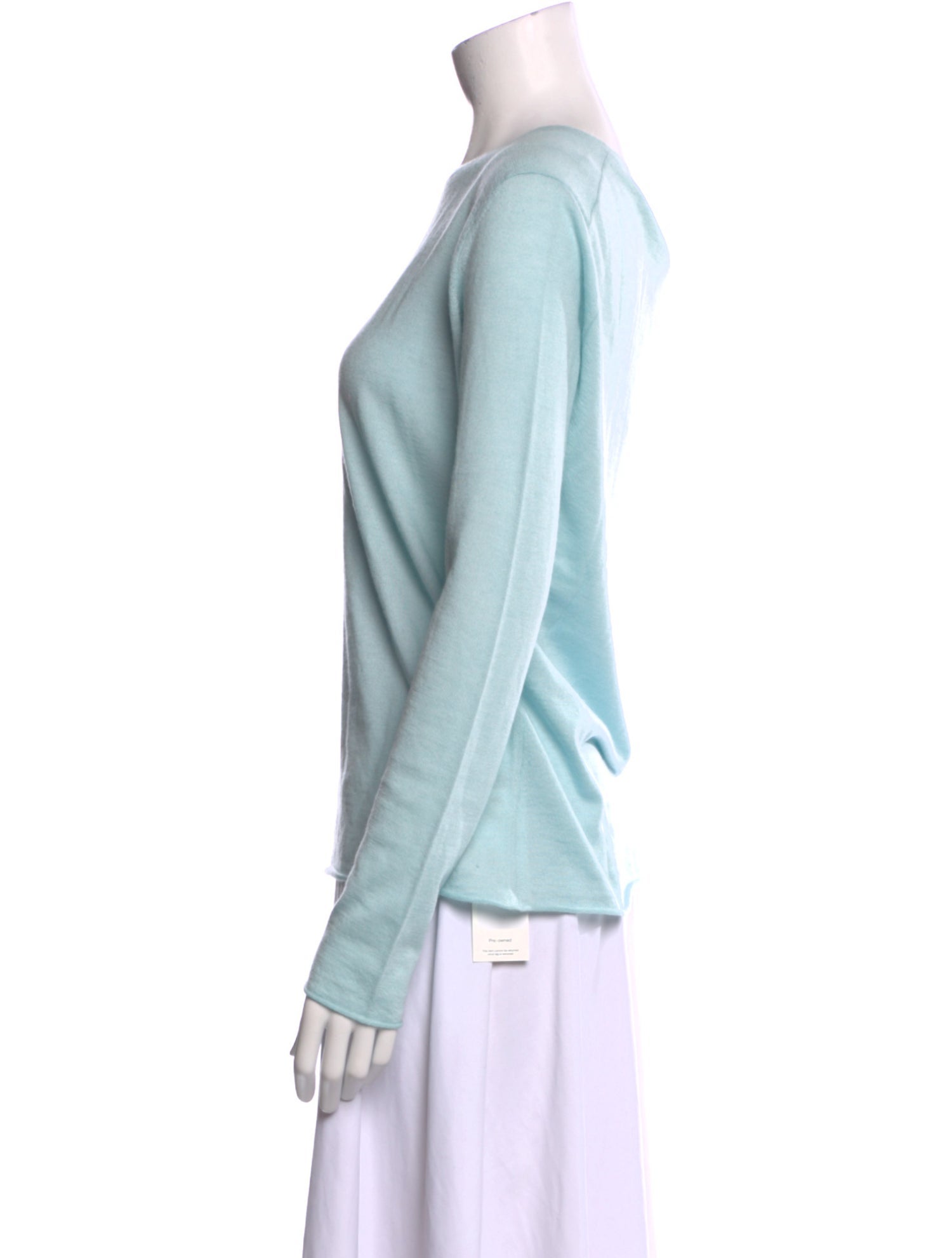 Lisa Yang Cashmere Bateau Neckline Sweater w/ Tags