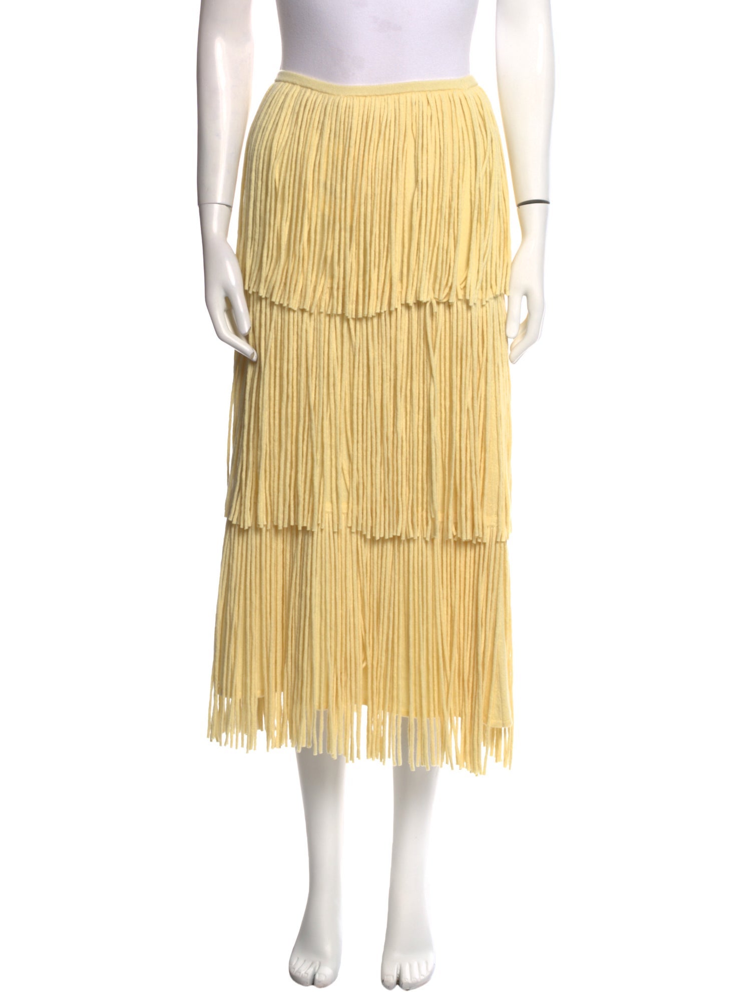 Lisa Yang Cashmere Midi Length Skirt w/ Tags