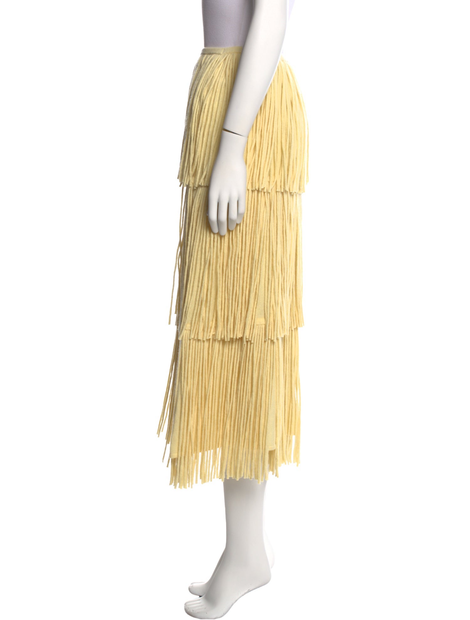 Lisa Yang Cashmere Midi Length Skirt w/ Tags