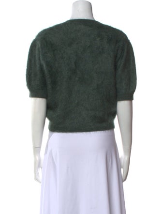 Lisa Yang Cashmere Crew Neck Crop Top