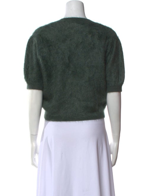 Lisa Yang Cashmere Crew Neck Crop Top