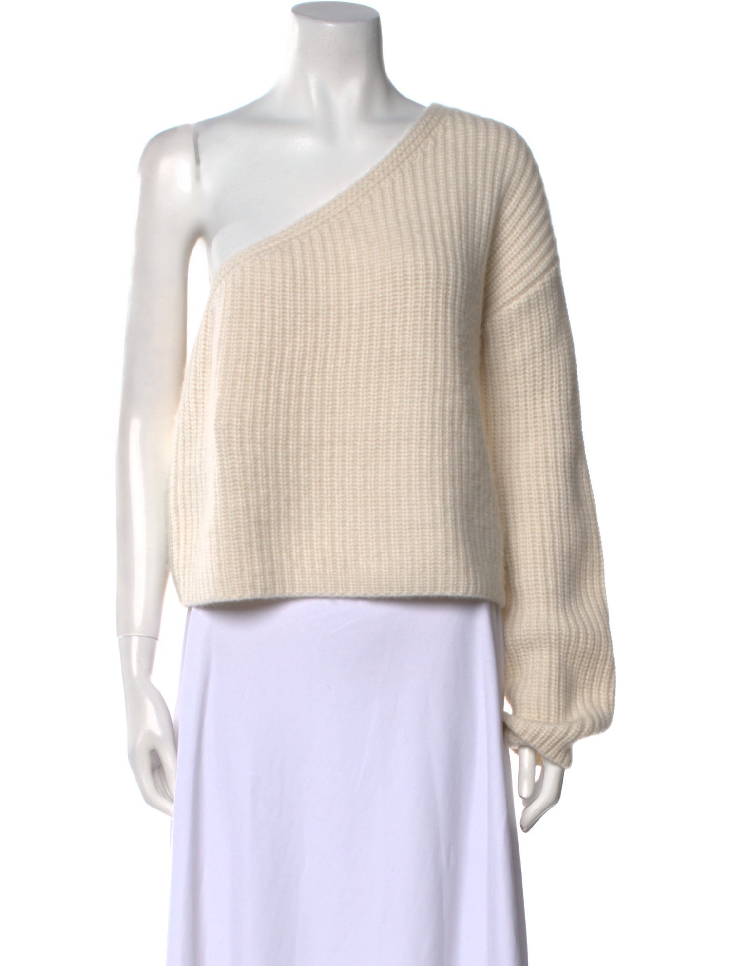 Lisa Yang Cashmere One-Shoulder Sweater