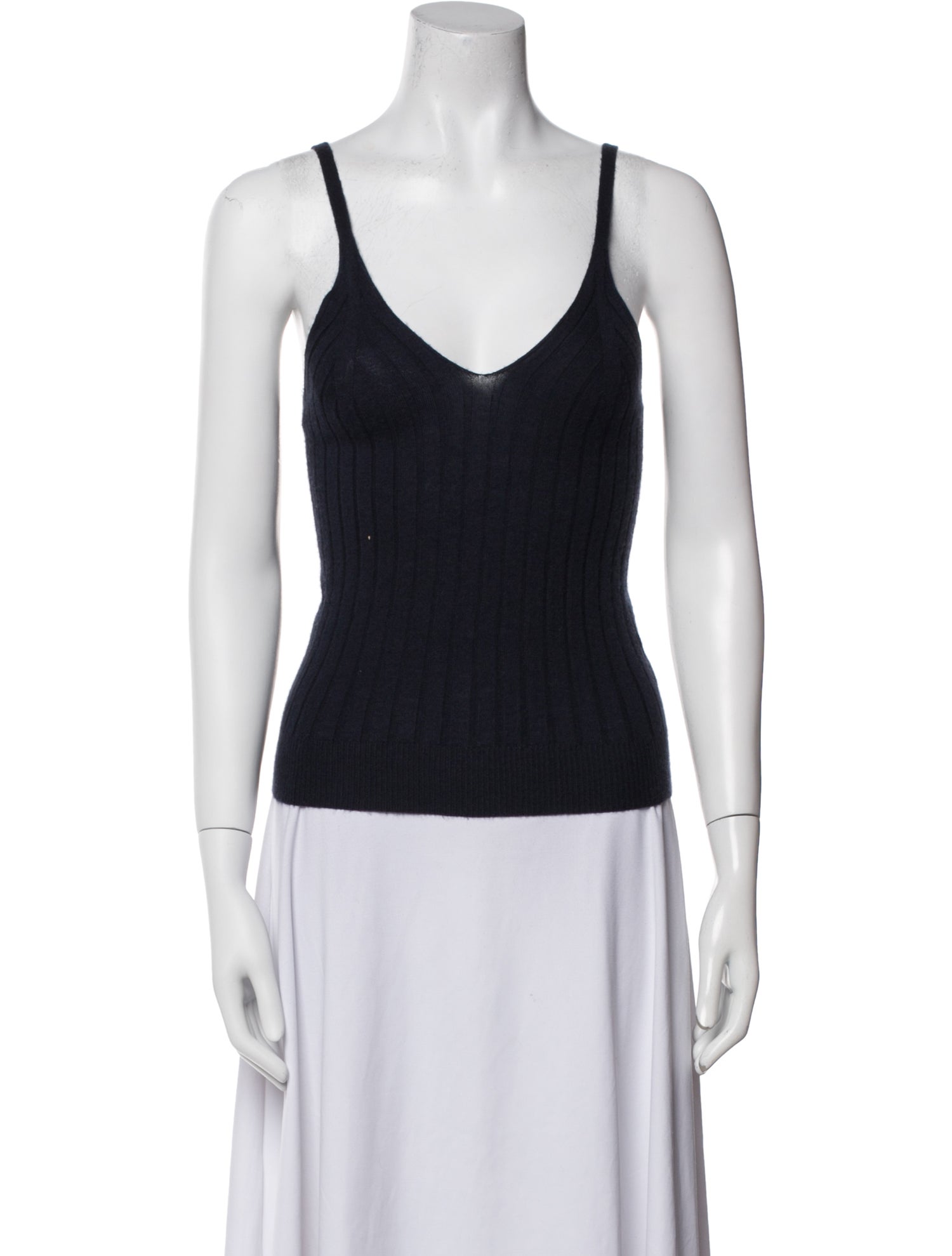 Lisa Yang V-Neck Sleeveless Top