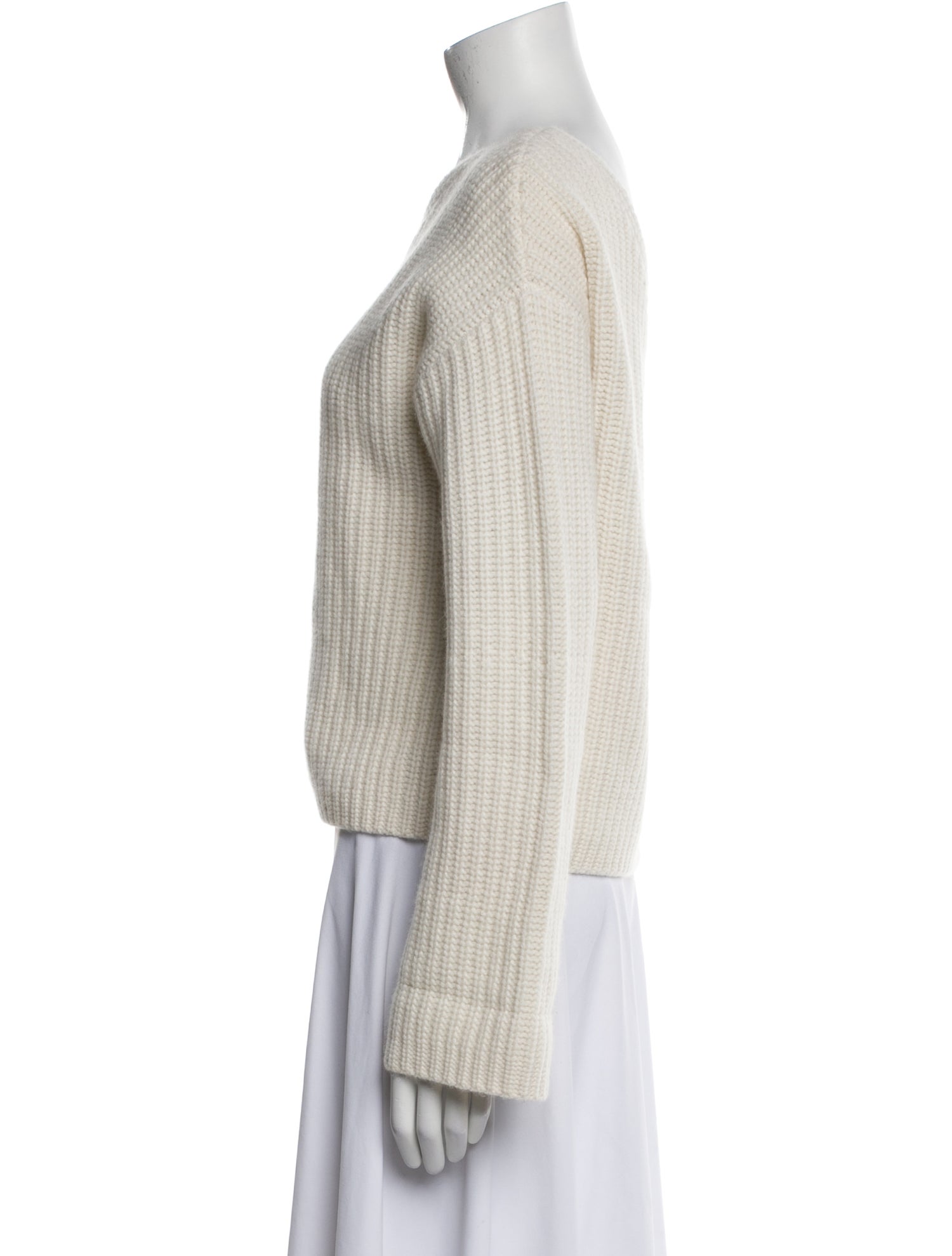 Lisa Yang Cashmere One-Shoulder Sweater