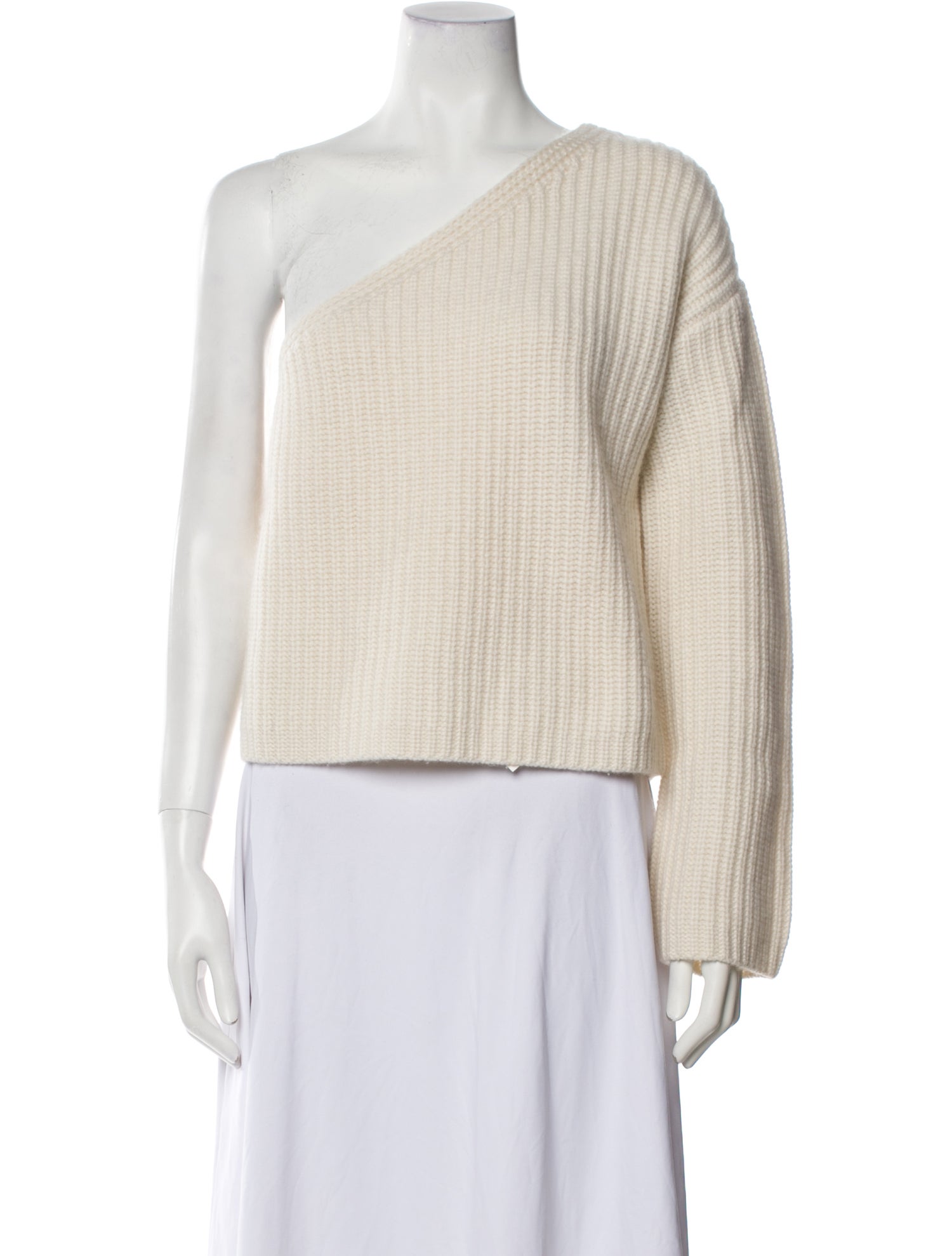 Lisa Yang Cashmere One-Shoulder Sweater