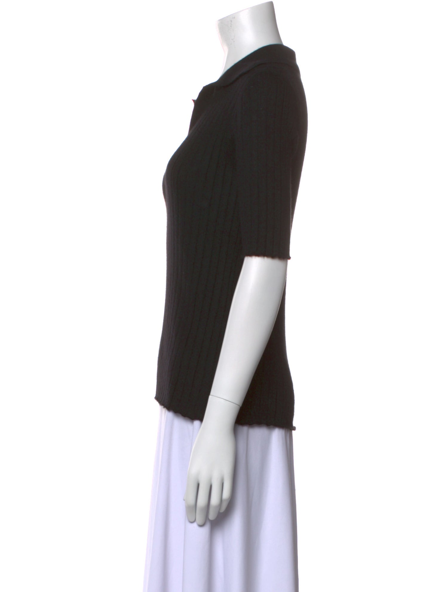 Lisa Yang Cashmere V-Neck Polo w/ Tags