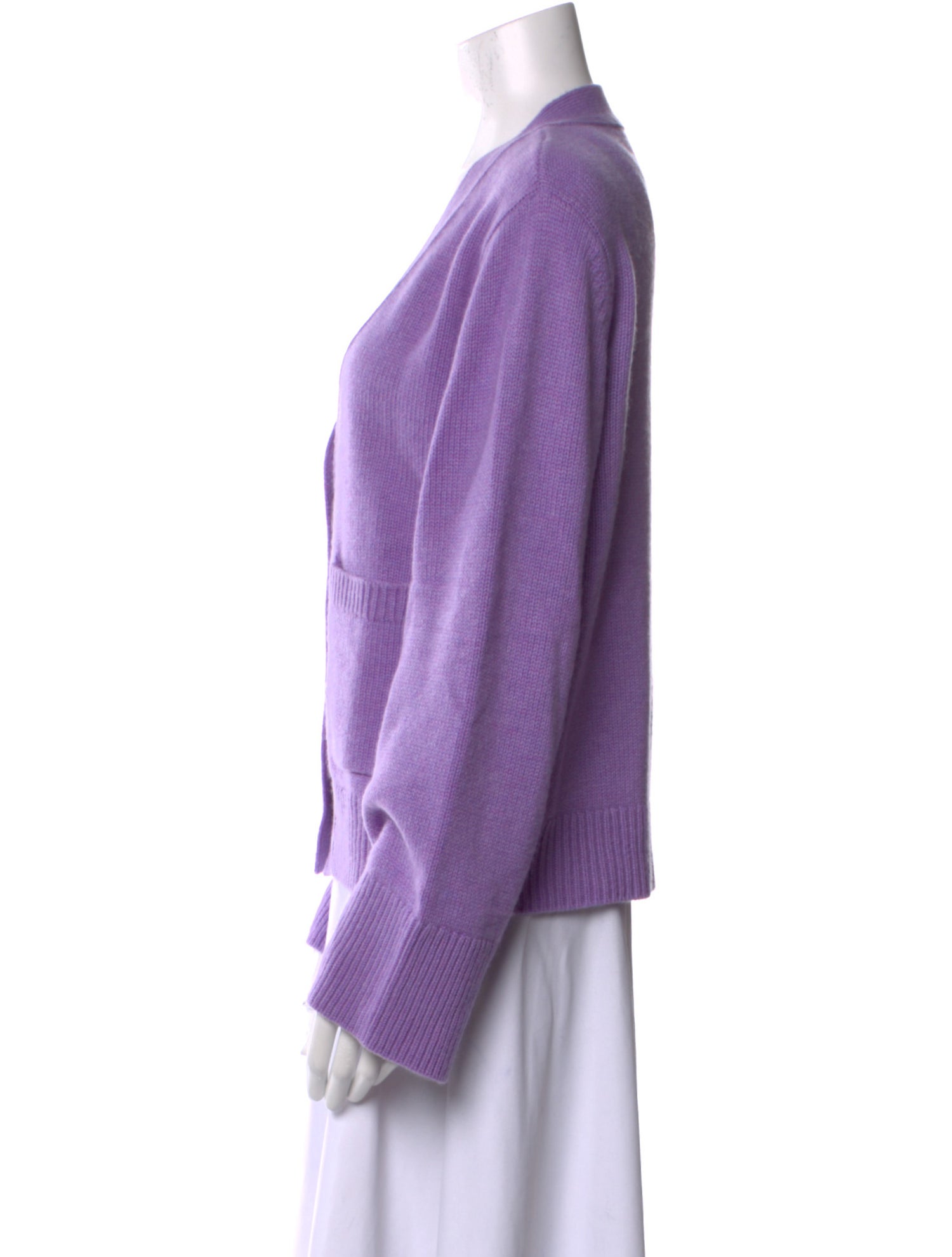 Lisa Yang Cashmere Plunge Neckline Sweater