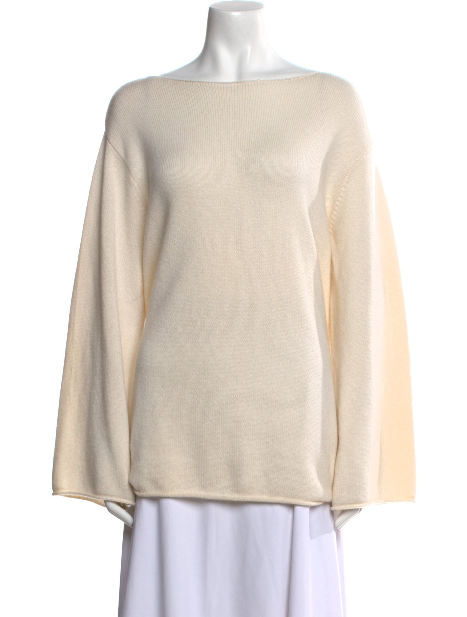 Lisa Yang Cashmere Bateau Neckline Sweater