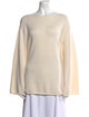 Lisa Yang Cashmere Bateau Neckline Sweater