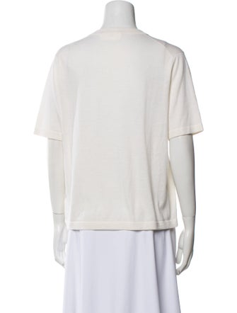 Lisa Yang Cashmere Crew Neck T-Shirt