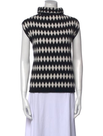 Lisa Yang Cashmere Printed Sweater