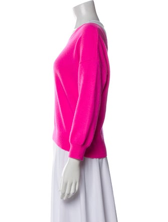 Lisa Yang Cashmere Bateau Neckline Sweater