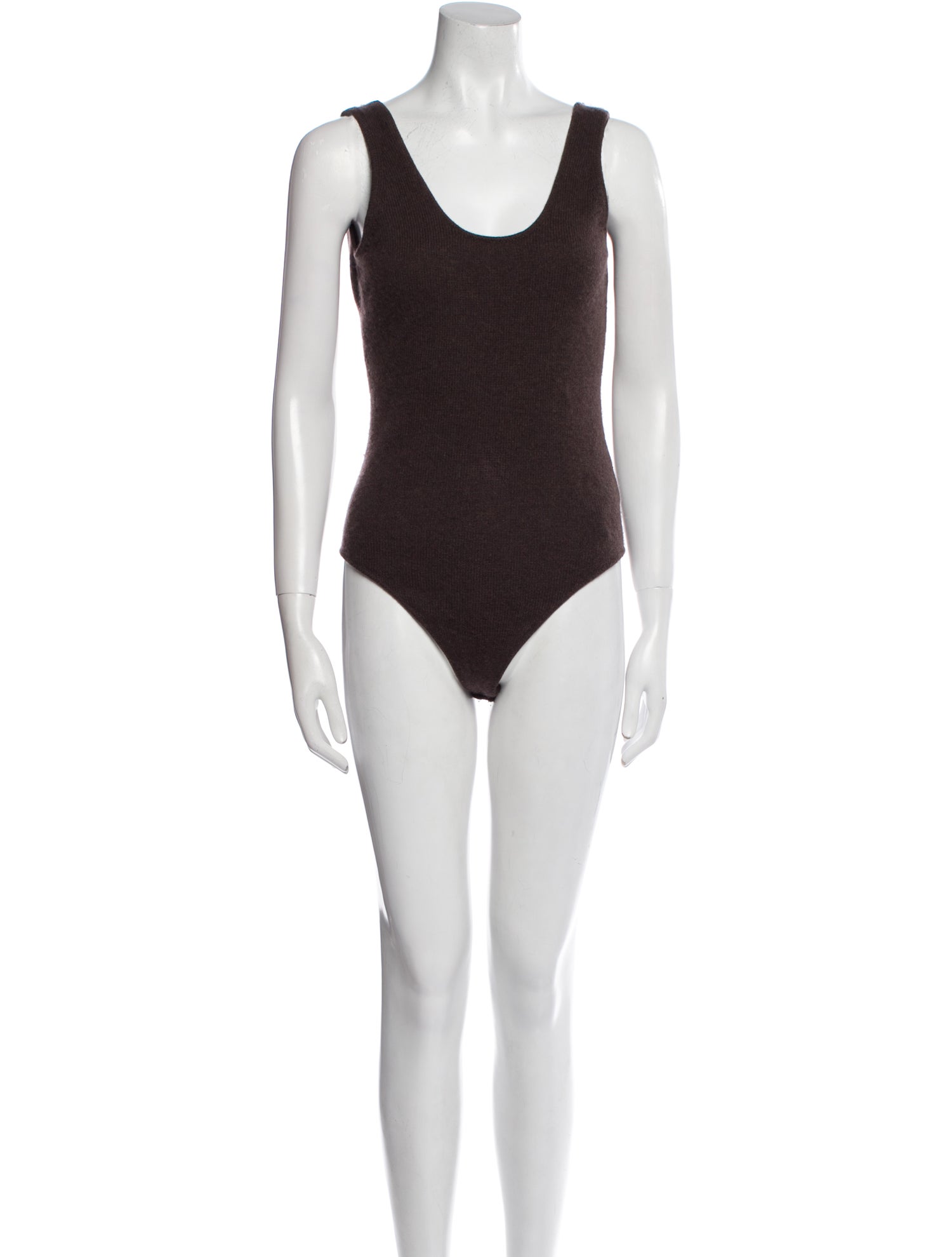 Lisa Yang Cashmere Scoop Neck Bodysuit