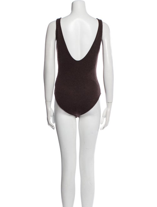 Lisa Yang Cashmere Scoop Neck Bodysuit