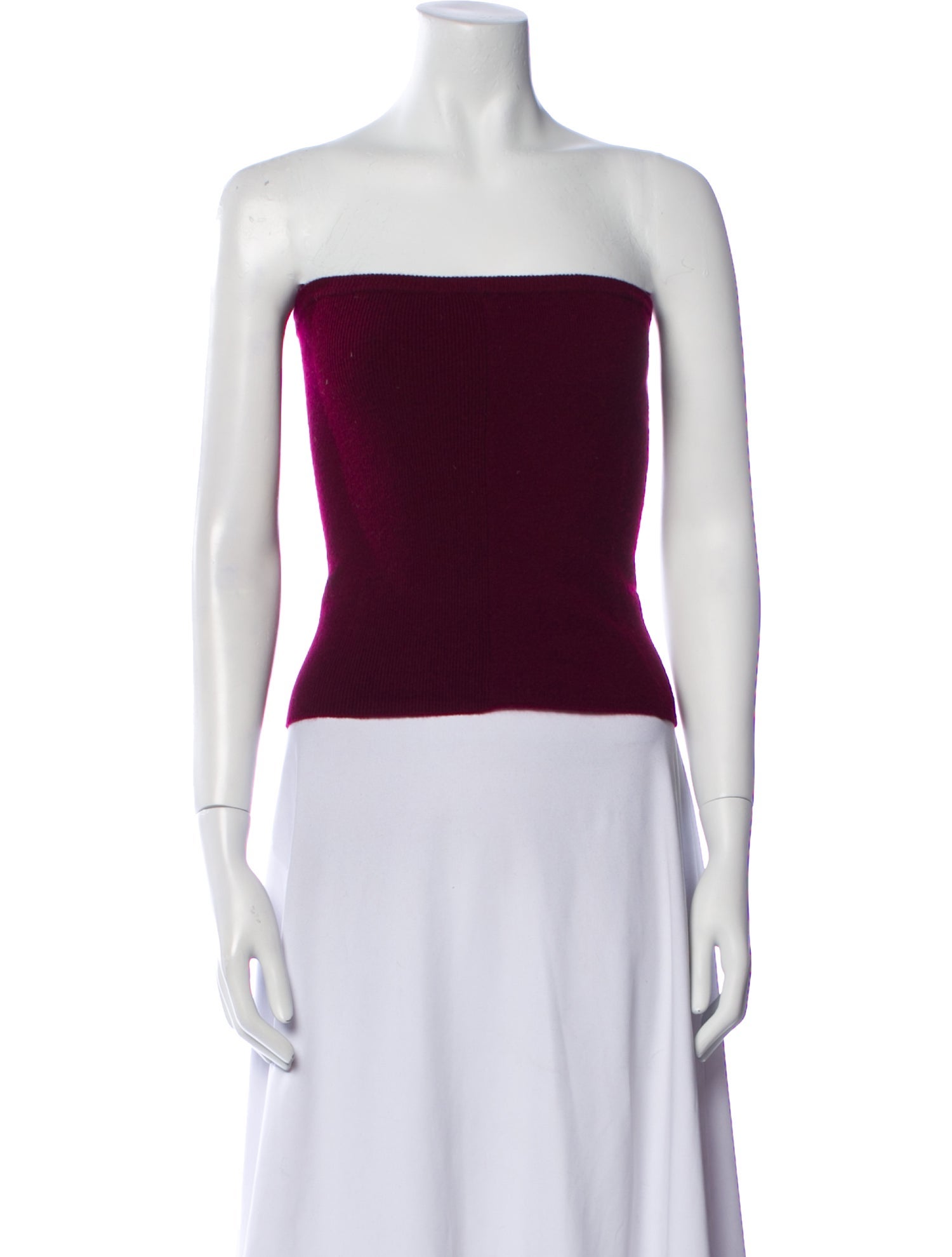 Lisa Yang Cashmere Strapless Crop Top w/ Tags