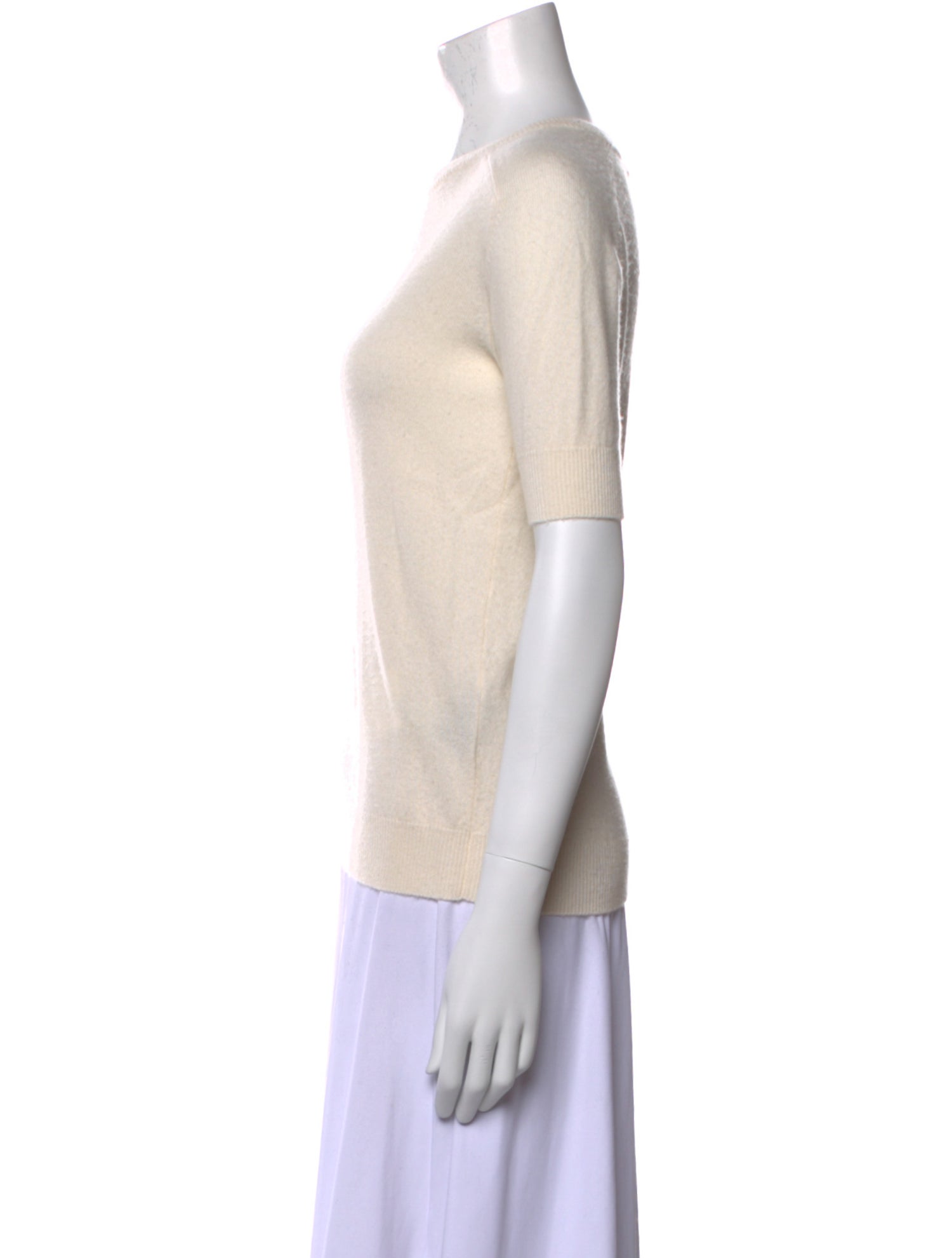 Lisa Yang Cashmere Scoop Neck T-Shirt