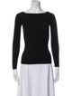 Lisa Yang Cashmere Bateau Neckline Top