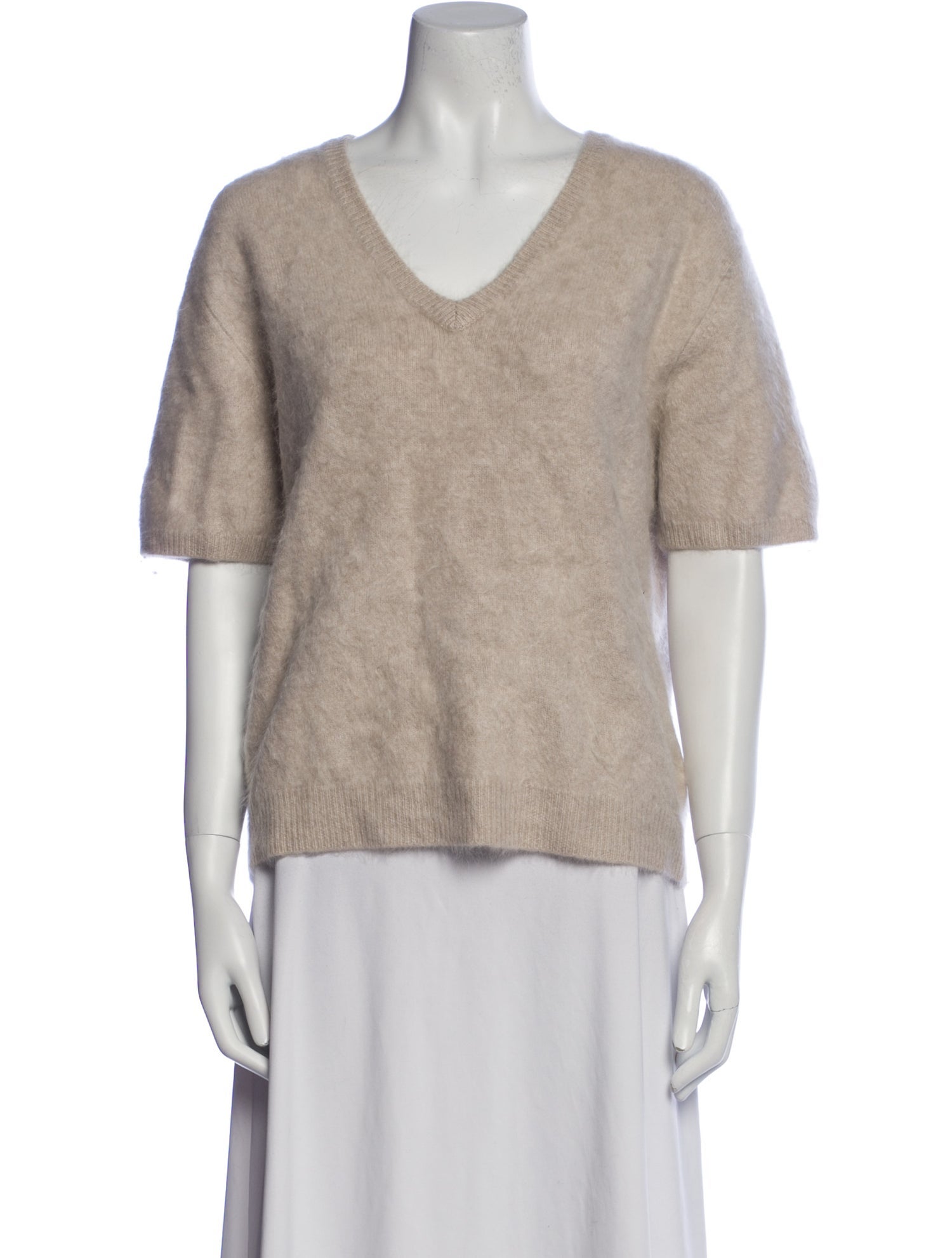 Lisa Yang Cashmere V-Neck T-Shirt