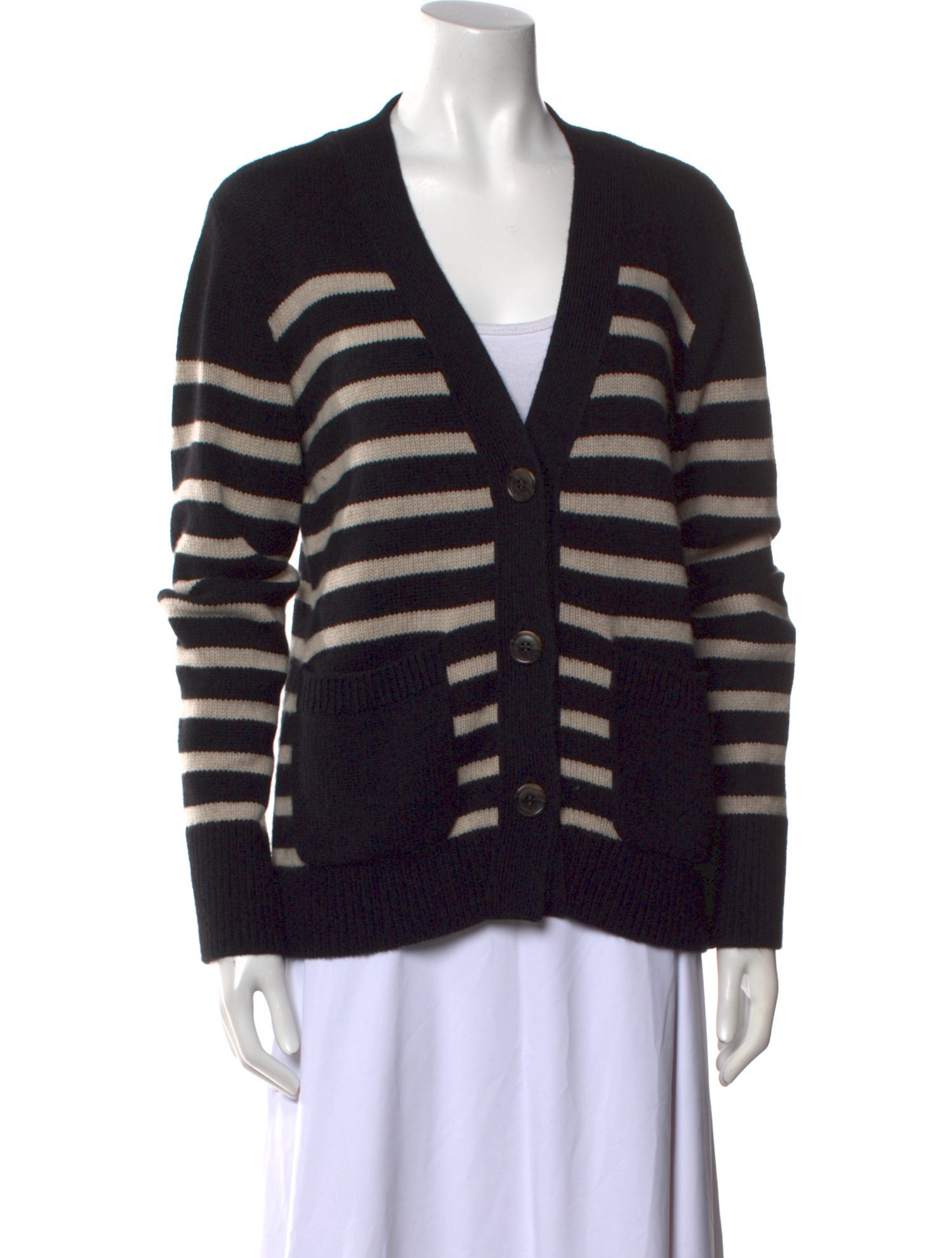 Lisa Yang Cashmere Striped Sweater