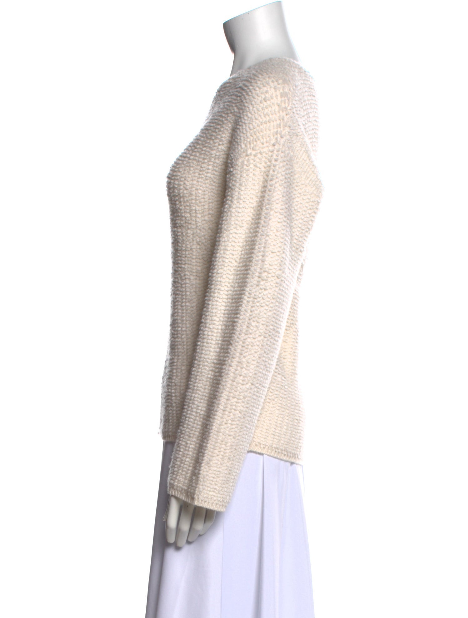 Lisa Yang Cashmere Bateau Neckline Sweater