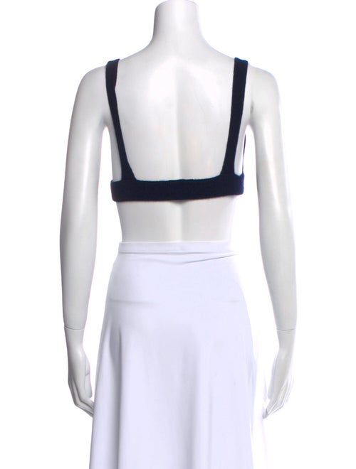 Lisa Yang Cashmere V-Neck Crop Top