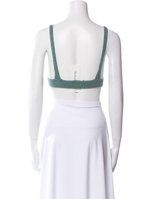 Lisa Yang Cashmere V-Neck Crop Top