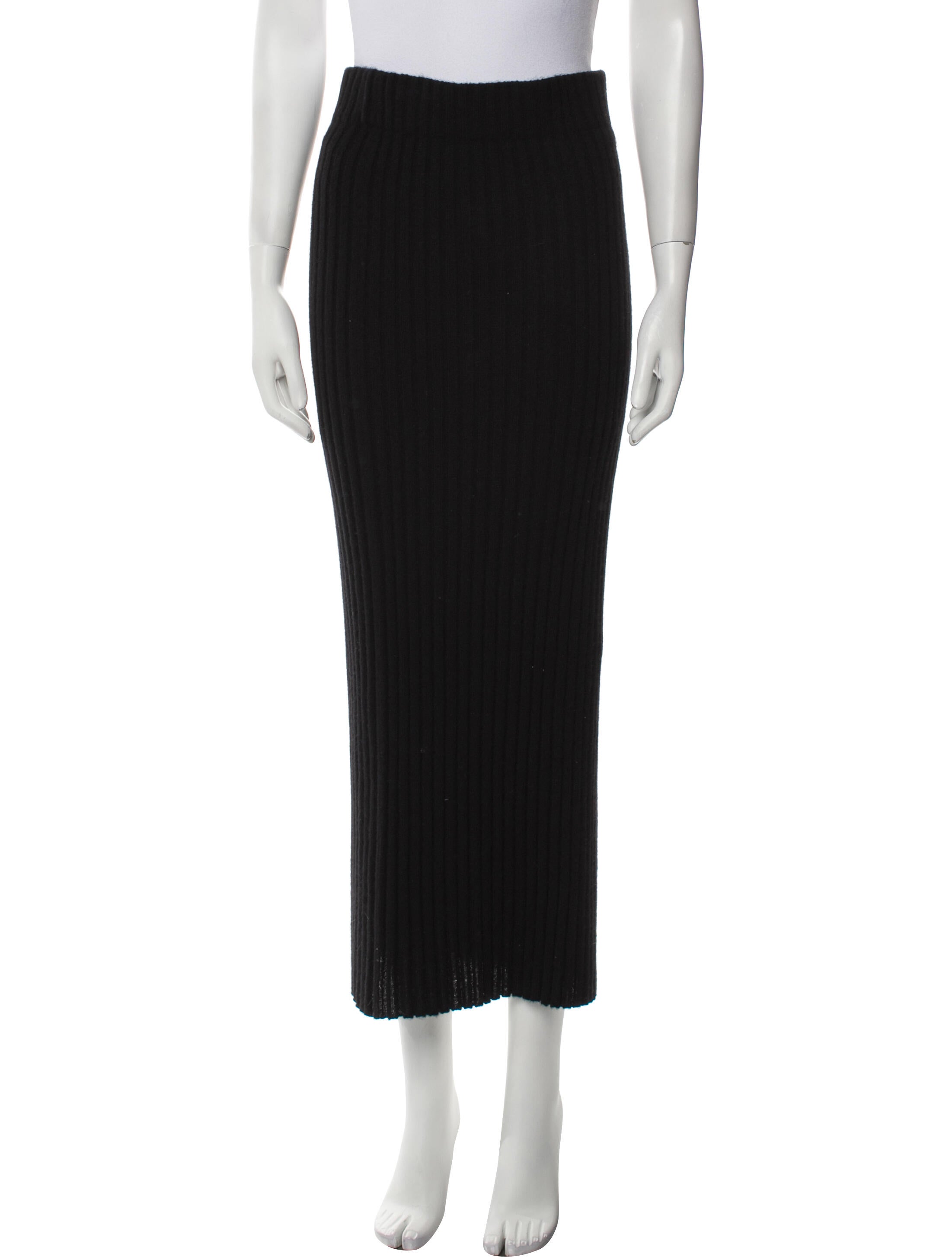 Lisa Yang Cashmere Midi Length Skirt