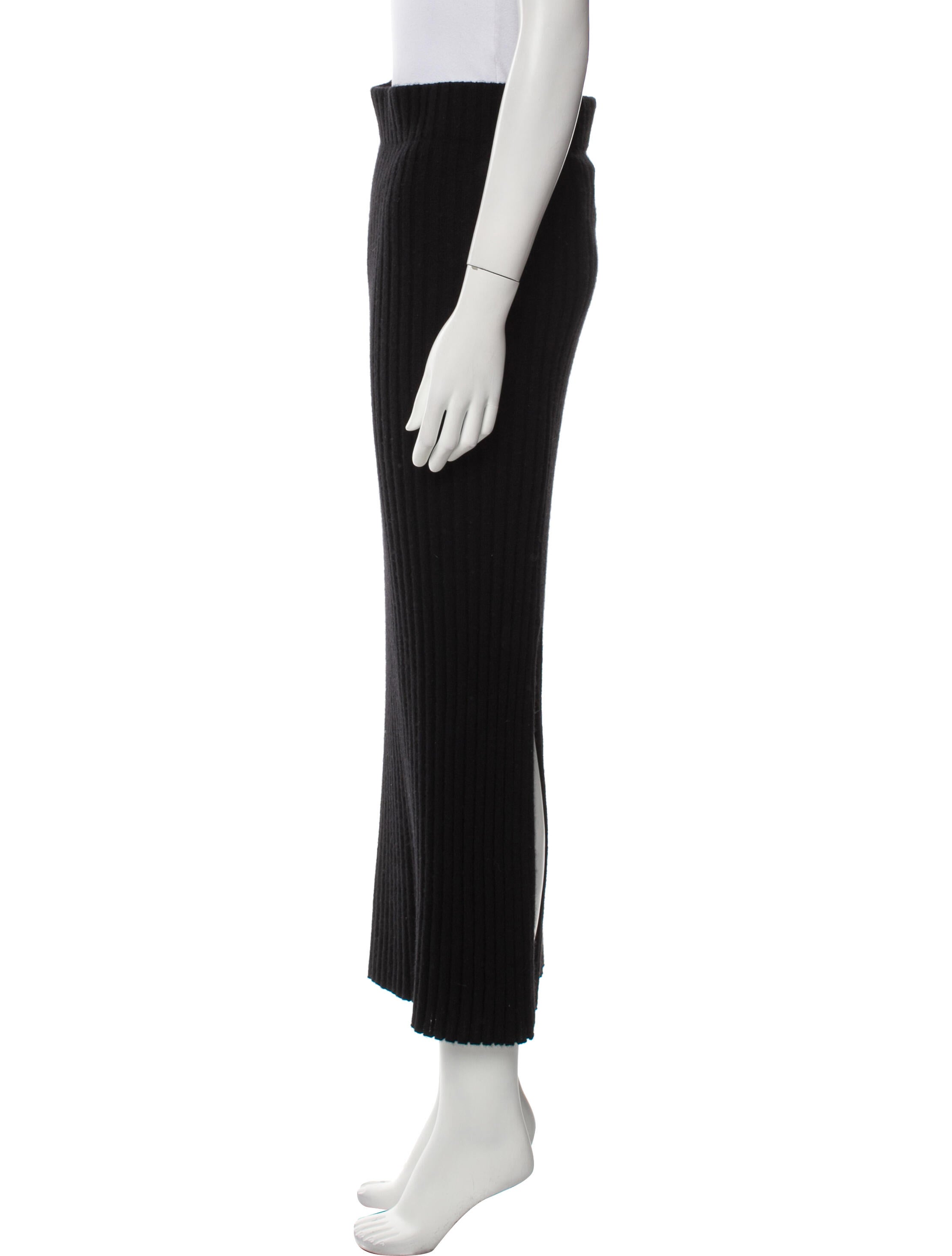 Lisa Yang Cashmere Midi Length Skirt