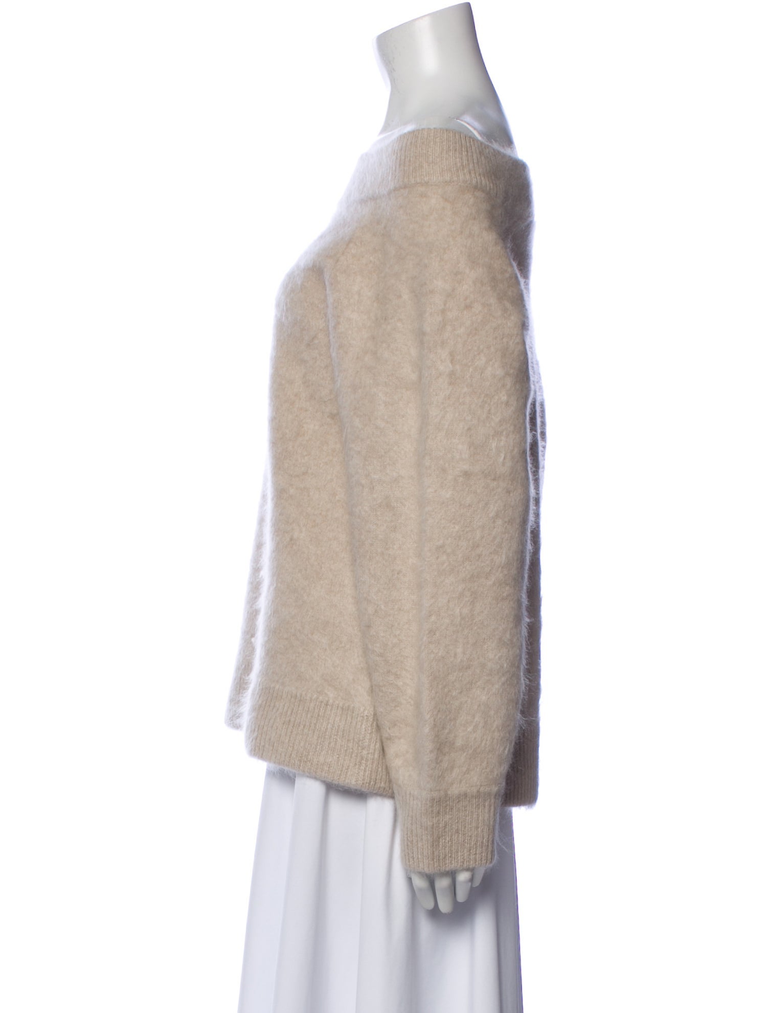 Lisa Yang Cashmere Off-The-Shoulder Sweater