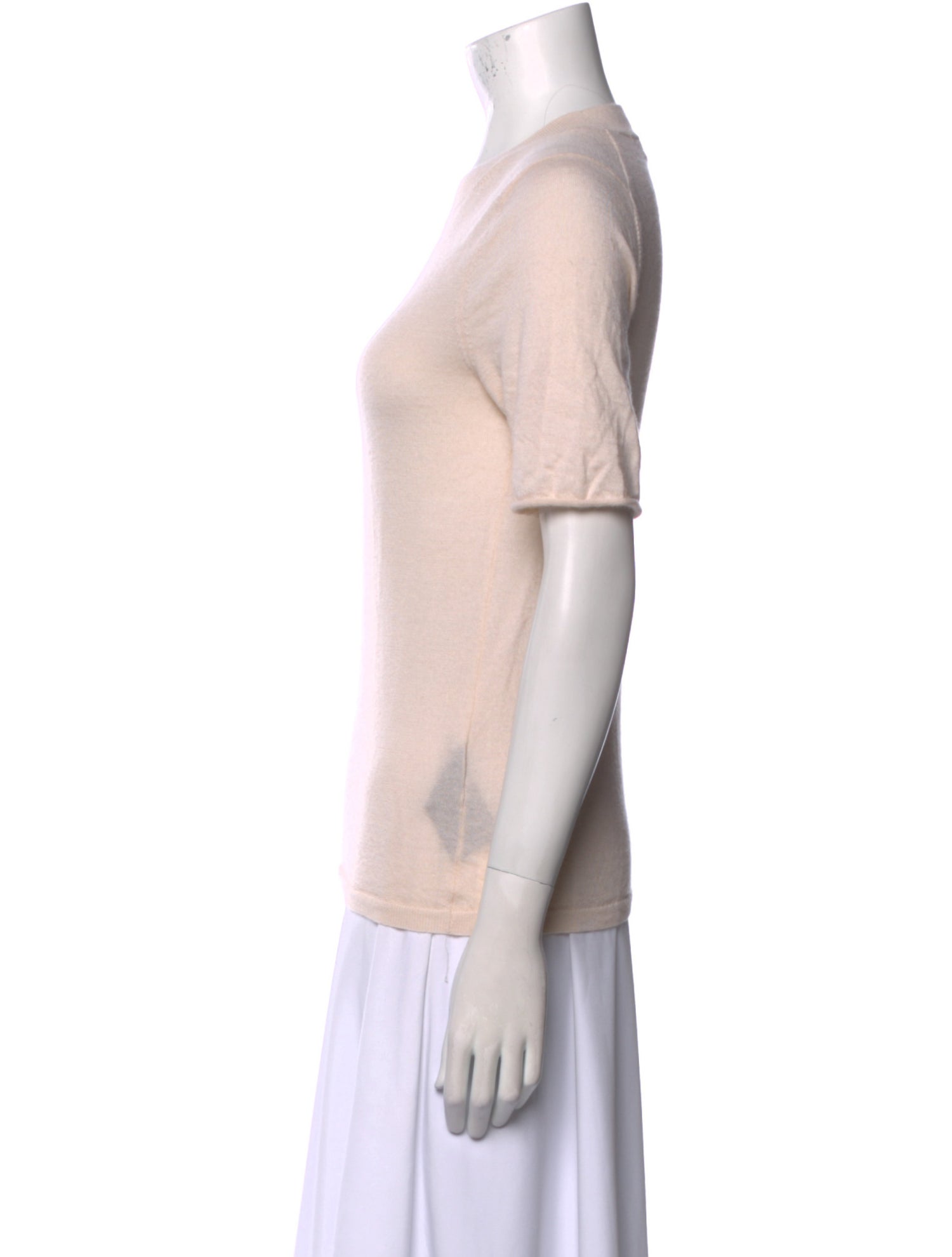 Lisa Yang Cashmere Crew Neck T-Shirt