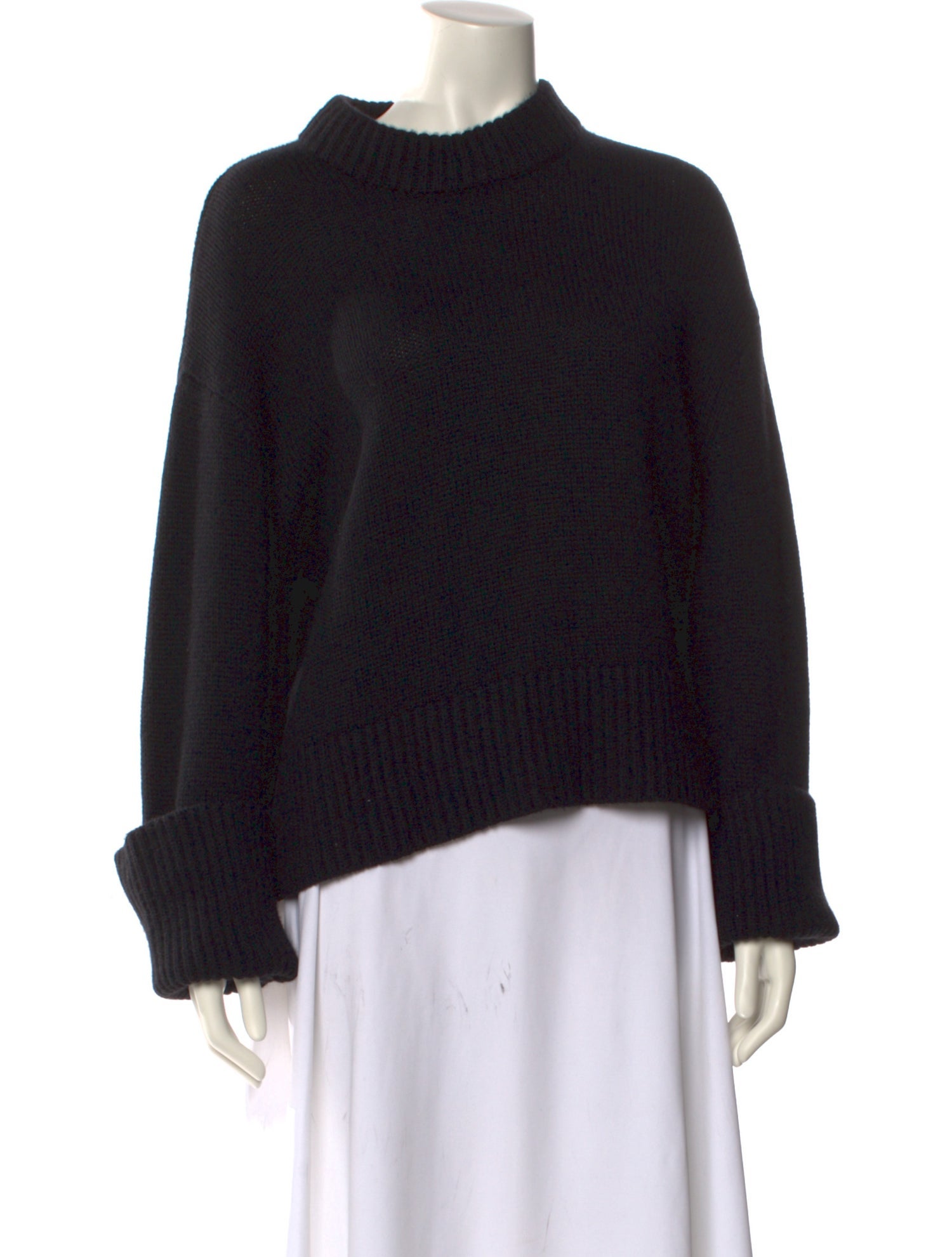 Lisa Yang Cashmere Mock Neck Sweater