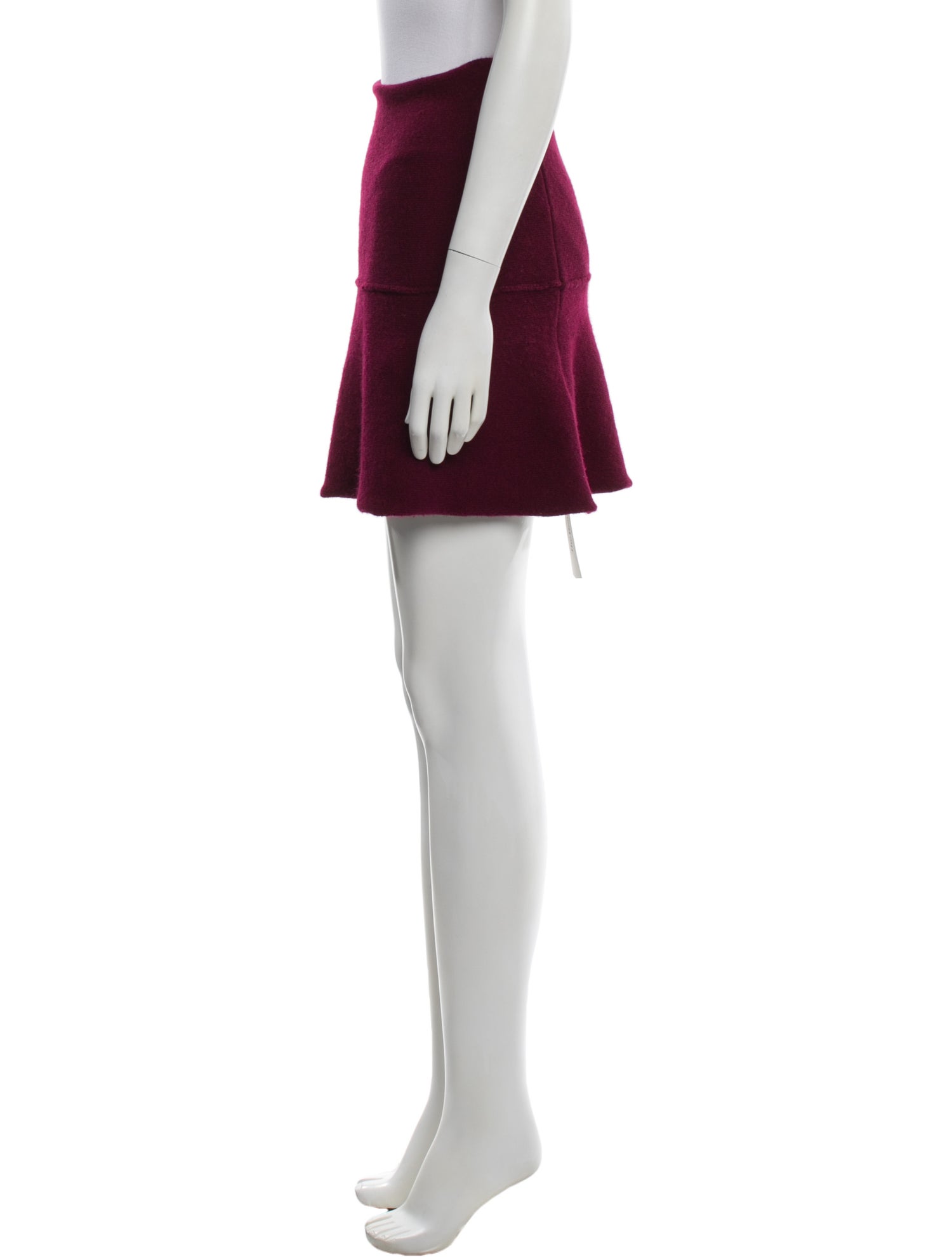 Cashmere Mini Skirt, image 2 of 3
