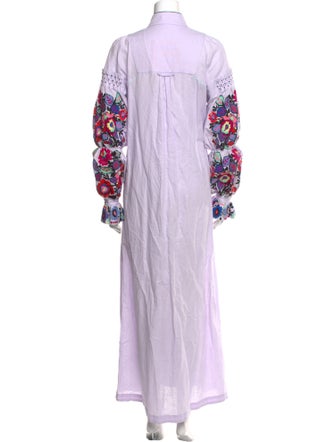 Yuliya Magdych Linen Long Dress