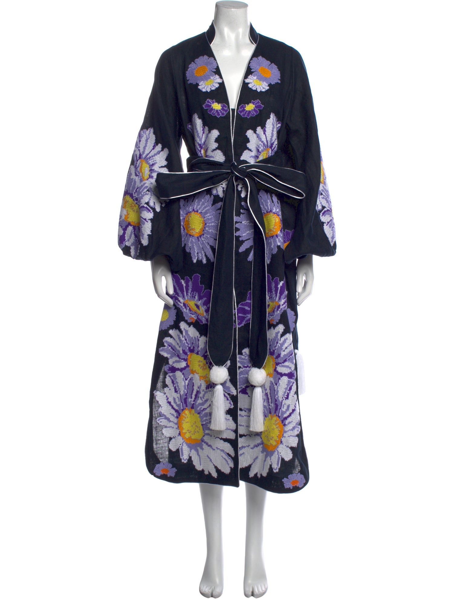 Yuliya Magdych Linen Long Dress w/ Tags