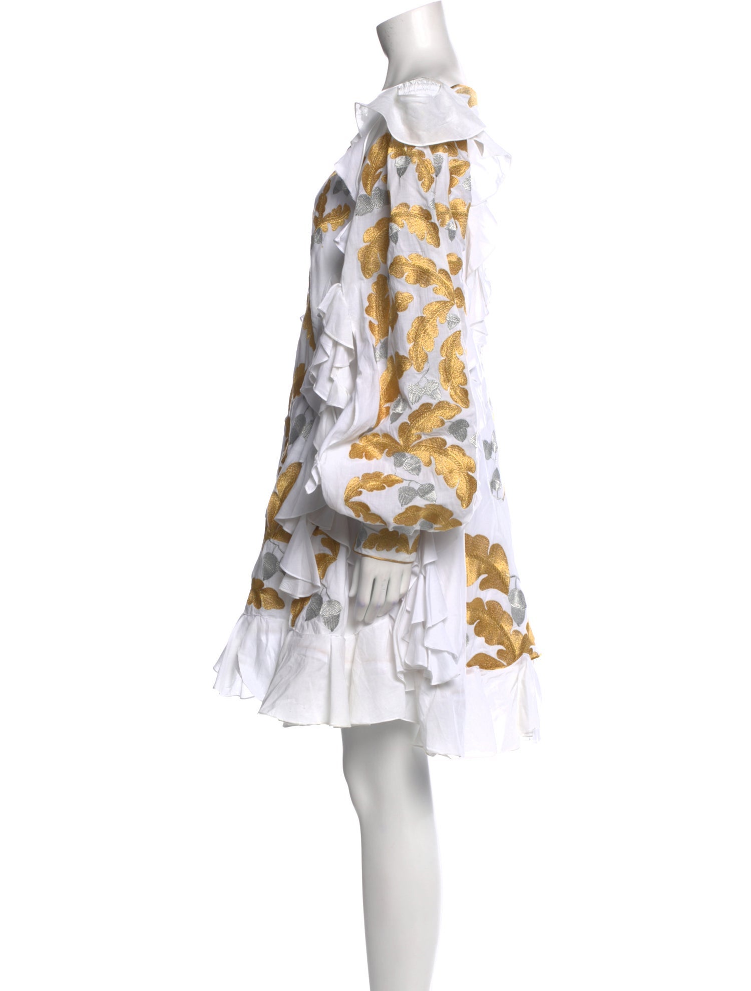 Yuliya Magdych Printed Mini Dress