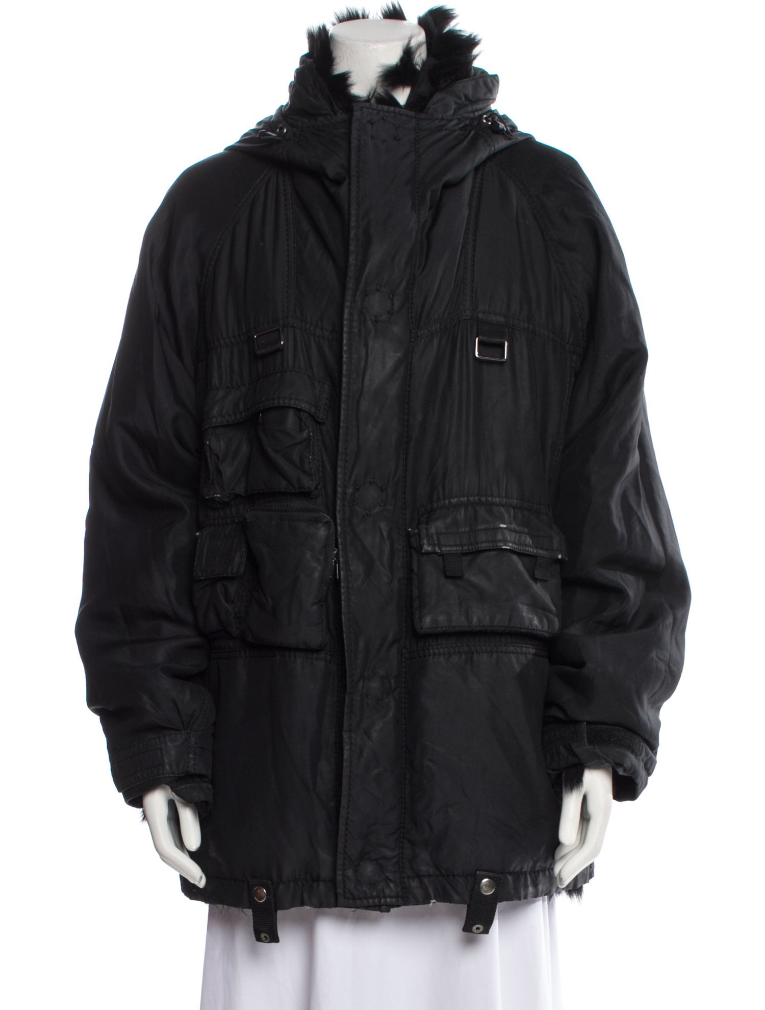 Helen Yarmak Silk Parka