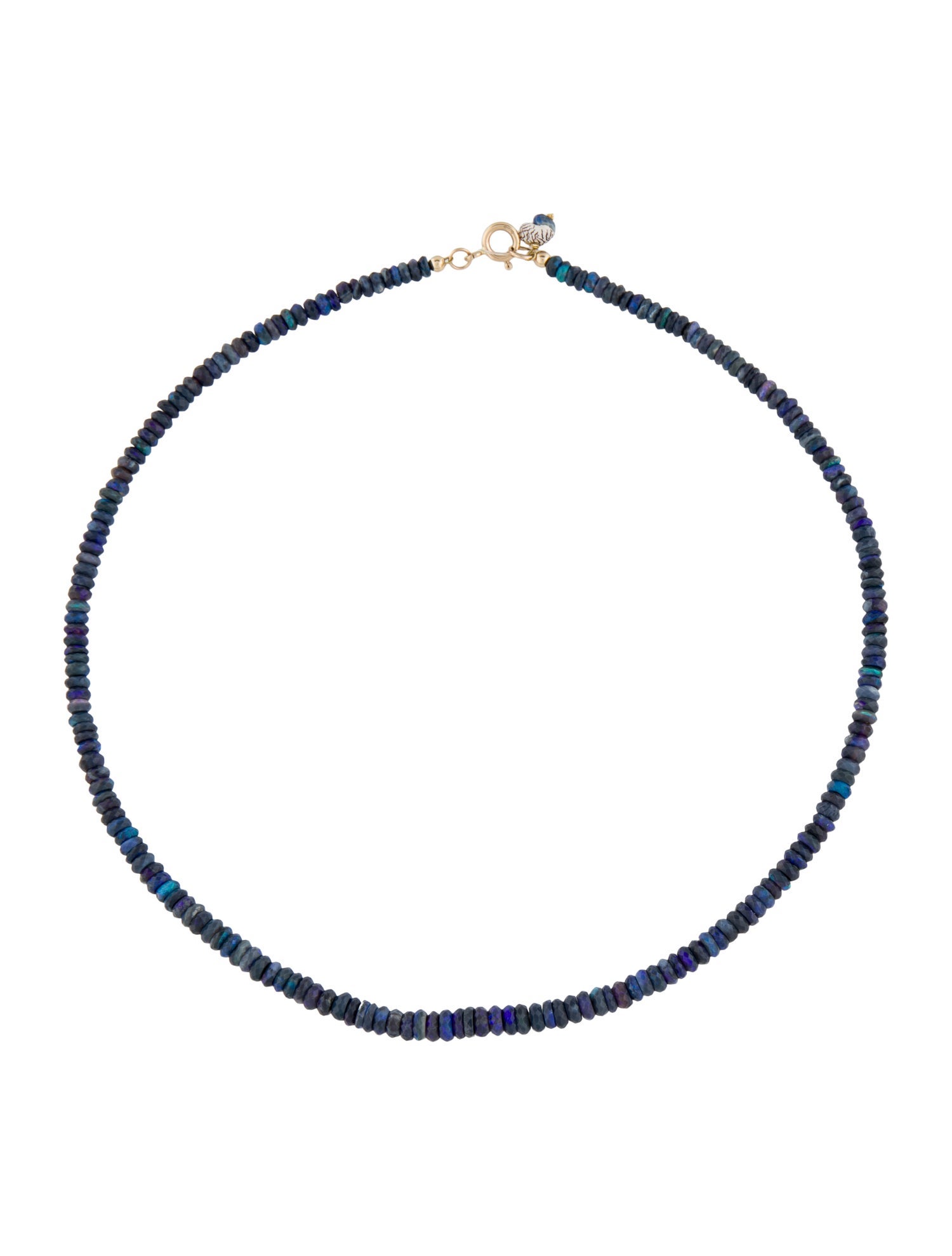 Yenden 14K Opal Bead Necklace