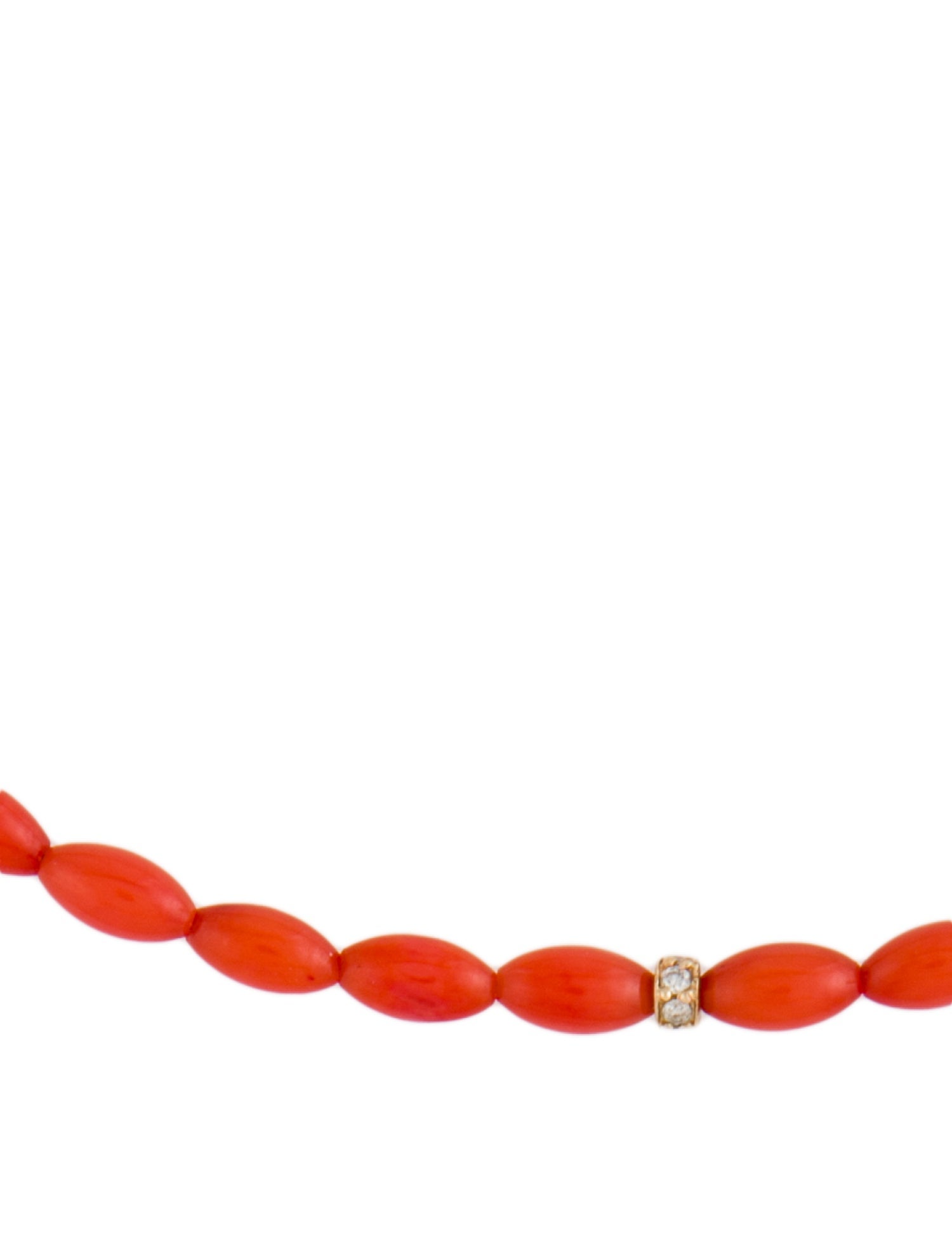 Yenden 14K Coral & Lapis Bead Strand Necklace