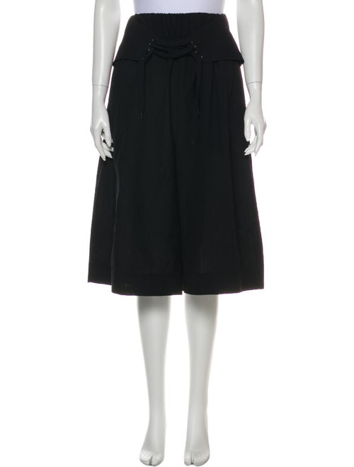 Yang Li Virgin Wool Knee-Length Shorts Wool