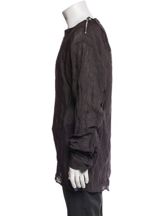 Yang Li Crew Neck Long Sleeve Henley