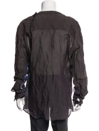 Yang Li Crew Neck Long Sleeve Henley