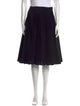 Yang Li Virgin Wool Knee-Length Skirt