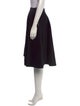 Yang Li Virgin Wool Knee-Length Skirt