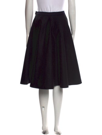 Yang Li Virgin Wool Knee-Length Skirt
