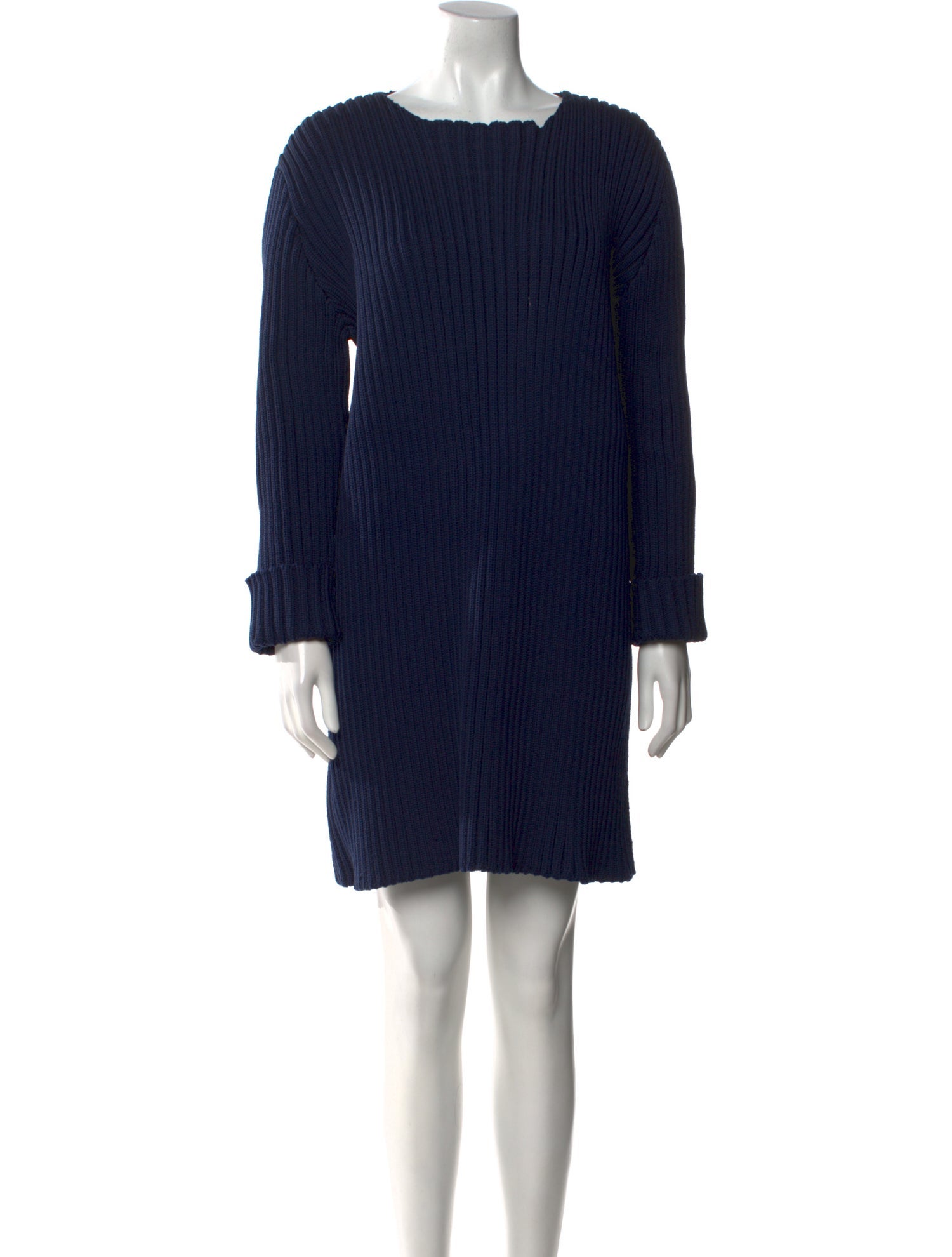 Yang Li Bateau Neckline Mini Dress