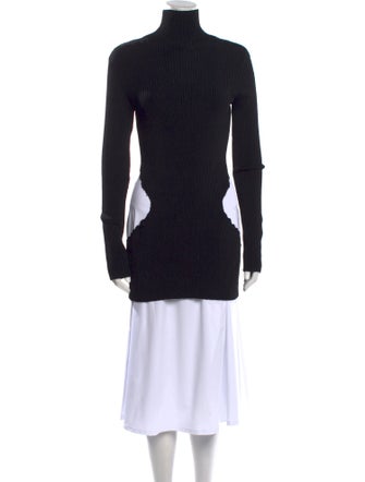 Yang Li Turtleneck Mini Dress