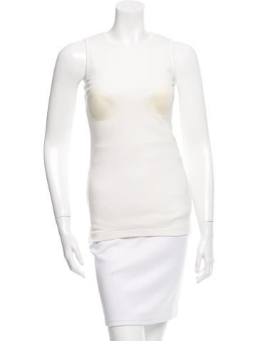 Yohji Yamamoto Sleeveless Crew Neck Top w/ Tags