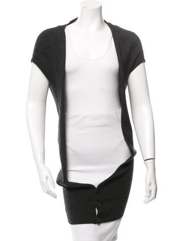 Yohji Yamamoto Wool Short Sleeve Cardigan w/ Tags